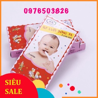 Rơ lưỡi đông fa hộp 5 chiếc,rơ lưỡi cho trẻ sơ sinh bonmart.vn