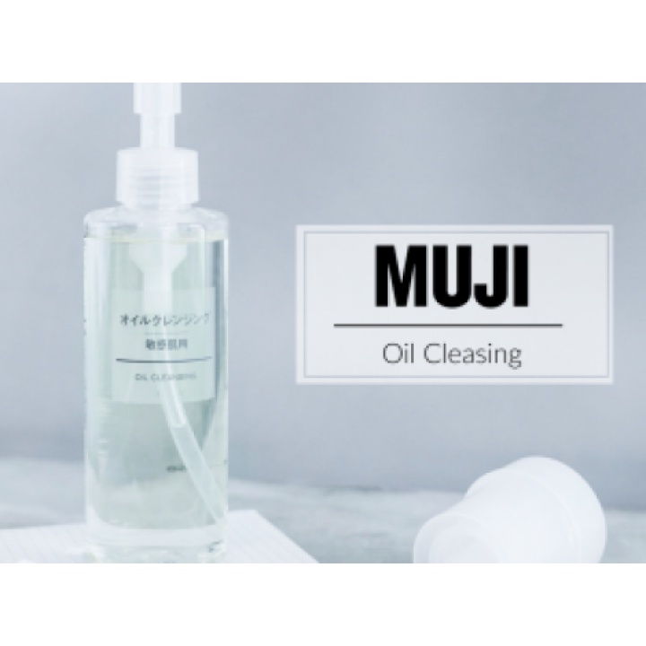 Dầu tẩy trang Muji Oil Cleansing 200ml của Nhật Bản làm sạch mọi loại da