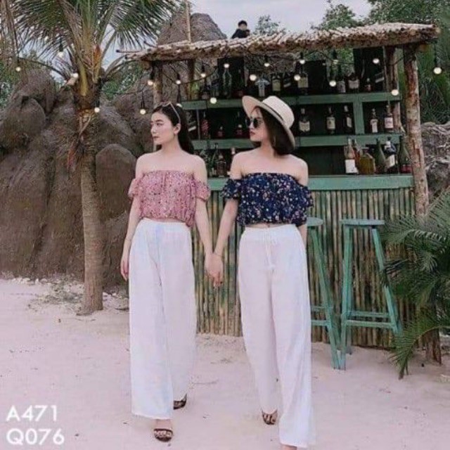 Quần Ống Rộng dài đi biển cực SANG CHẢNH