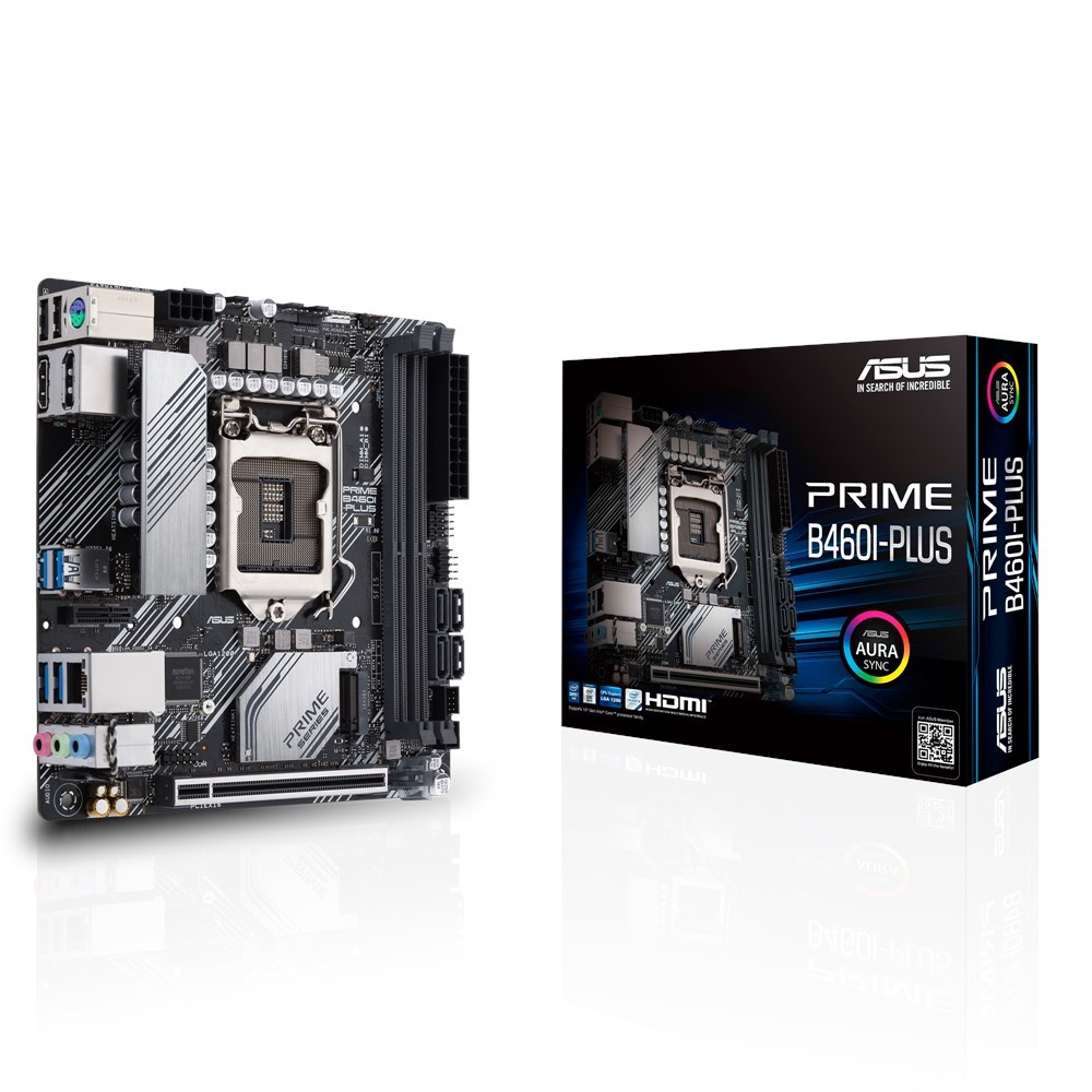 Bo mạch chủ Asus PRIME B460I-PLUS Mainboard ITX mới chính hãng