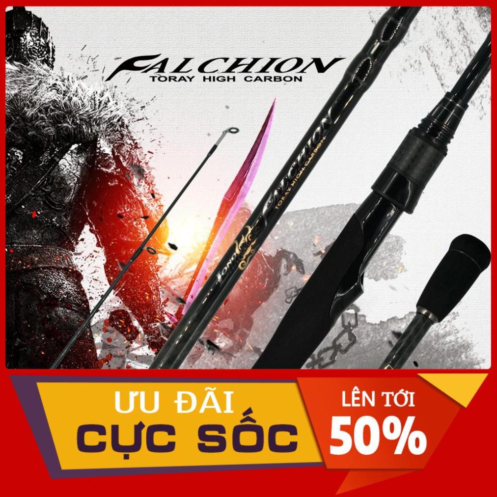 CẦN CÂU LURE MÁY ĐỨNG - FALCHION Đồ câu Cha Già Vlogs