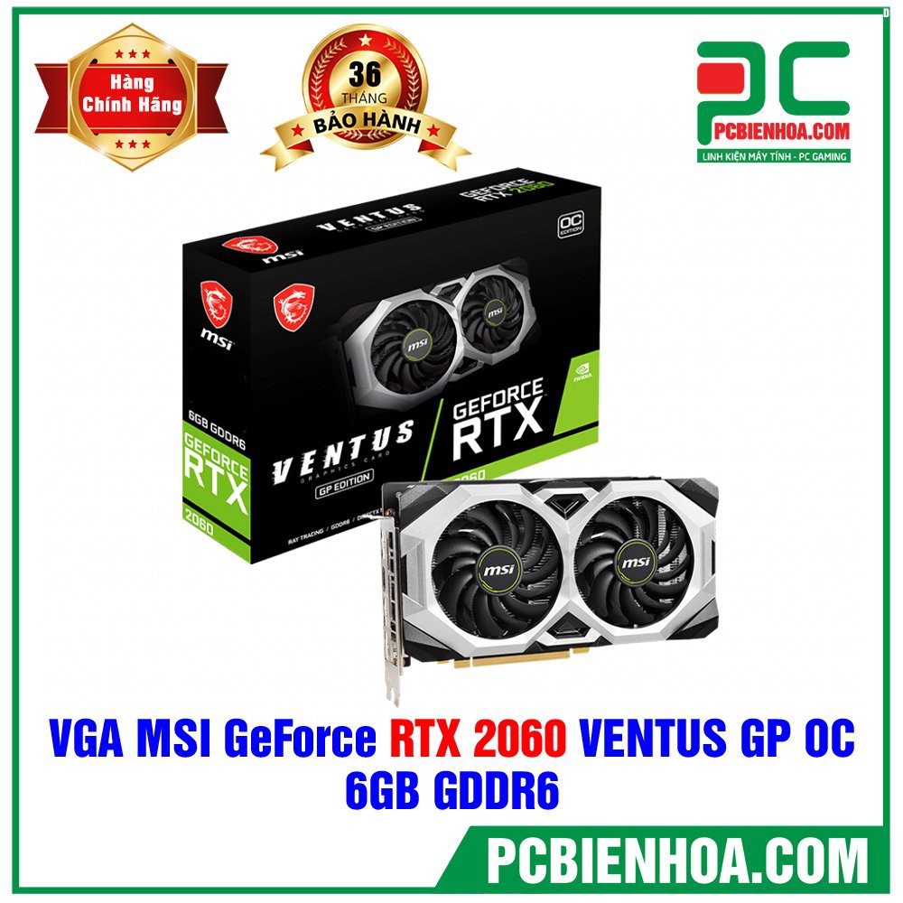 MSI RTX 2060 VENTUS XS OC 6GB GDDR6