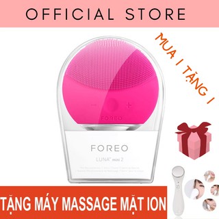 Máy rửa mặt Foreo Luna Mini cao cấp + máy massage mặt, làm sạch sâu, mềm mịn da
