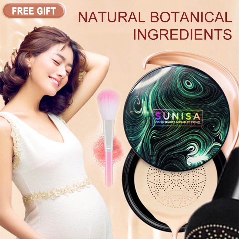 Phấn nước BB với bông phấn đầu nấm SUNISA độc đáo