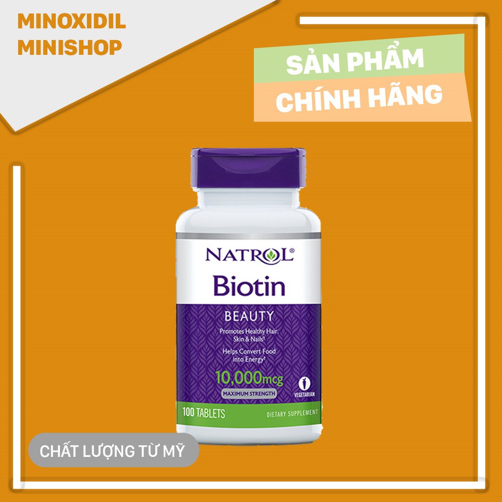 Viên Uống Biotin Tốt cho Tóc