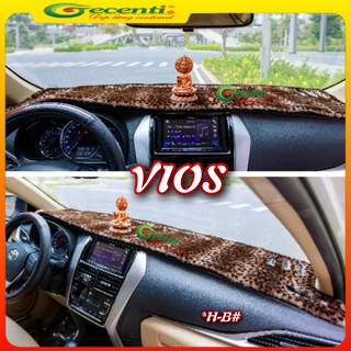 Thảm taplo lông thú cao cấp toyota vios-thương hiệu gecenti