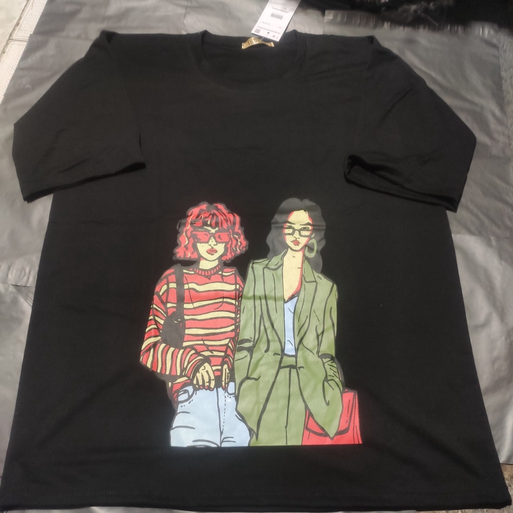 Áo Phông Nữ Tay Lỡ Form rộng Cá Tính Unisex Chất Cotton Mềm Áo Thun Nữ Form Rộng Hình In Vải Mát Mịn Không Xù Lông Đẹp