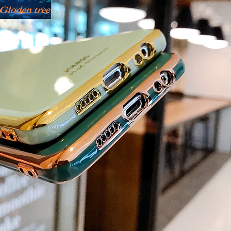 Ốp điện thoại màu kẹo ngọt có giá đỡ hình xinh xắn dành cho Oppo a9 2020 a5 2020