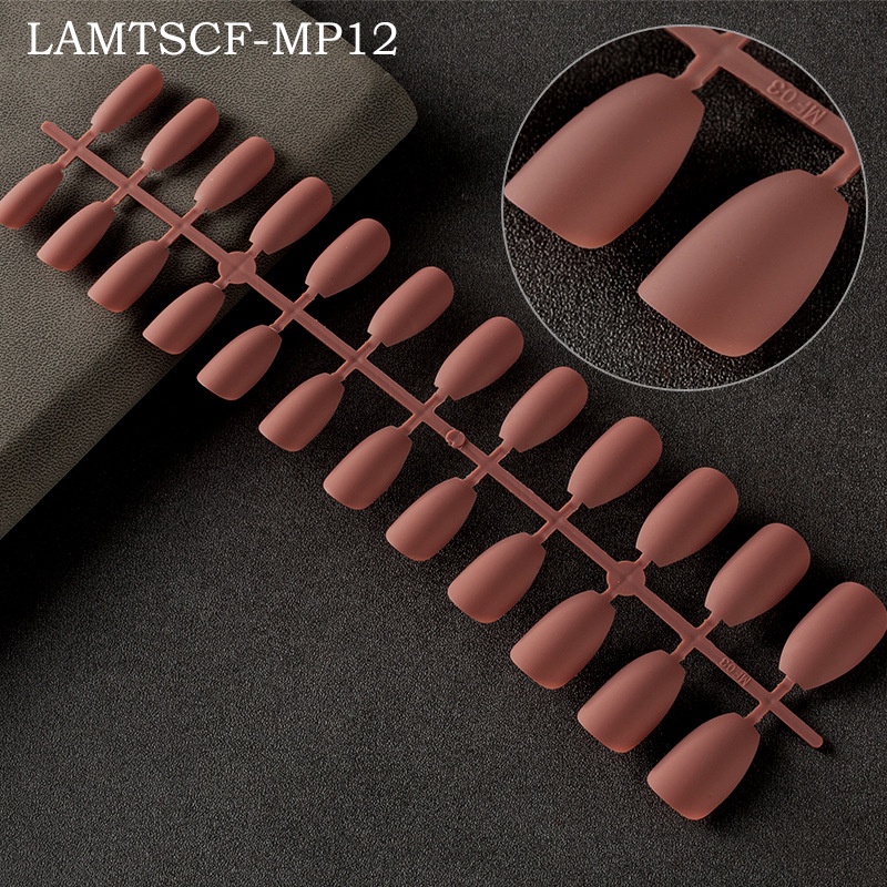 Bộ 24 móng tay giả ANNIES ngắn màu sắc trơn thời trang