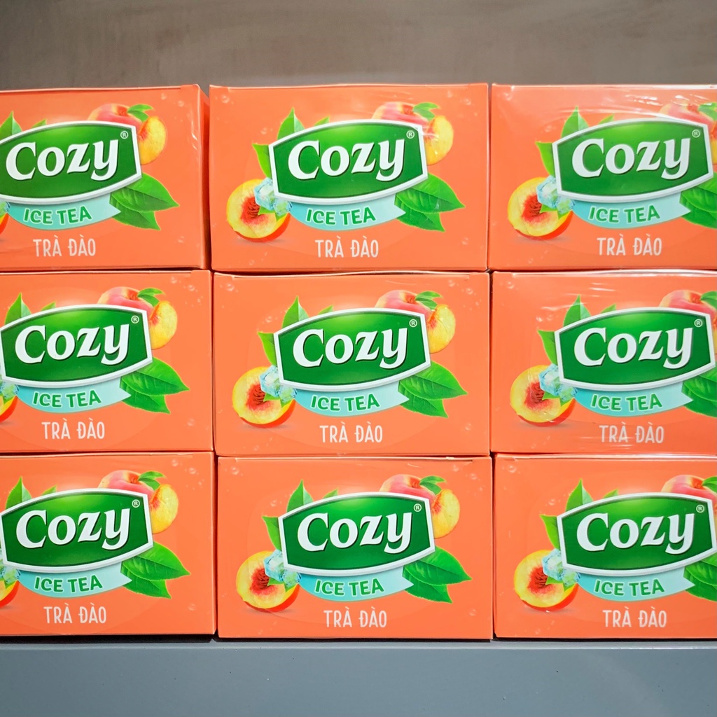 Trà Đào Cozy Hòa Tan Hộp 240g