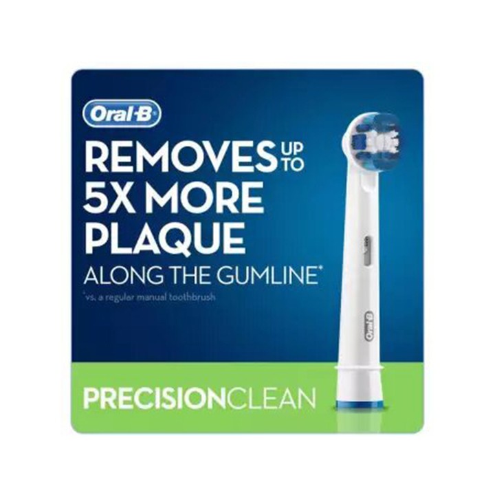 Vỉ 8 đầu bàn chải Oralb precision clean (Made In Germany) + 1 nắp bảo vệ đầu