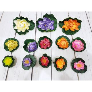 Bông sen xốp thả nước trang trí