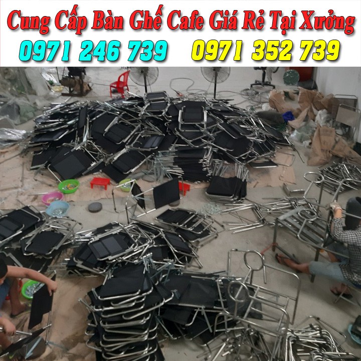 Bàn ghế cafe vỉa hè giá cực rẻ