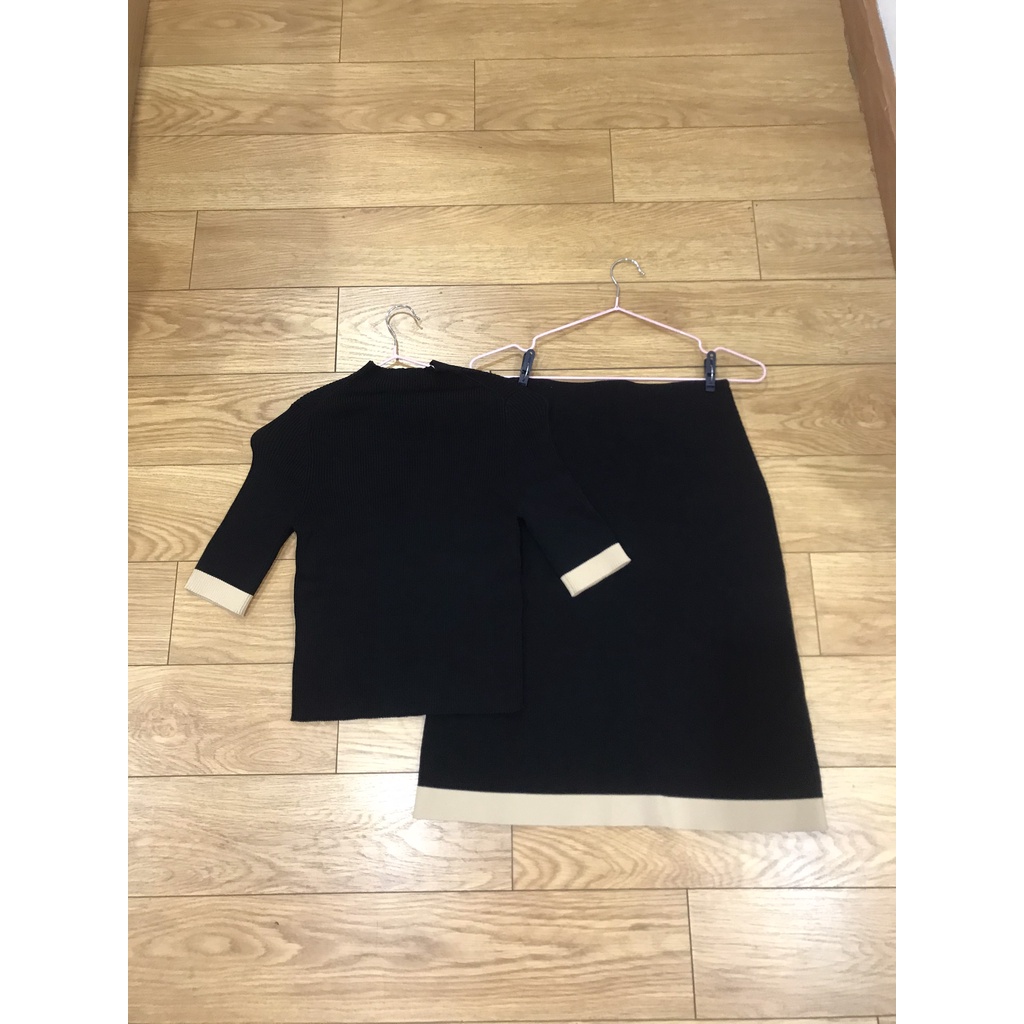 Set Len NTK Đỗ Mạnh Cường - Sixdo "Màu đen phối vàng nude"