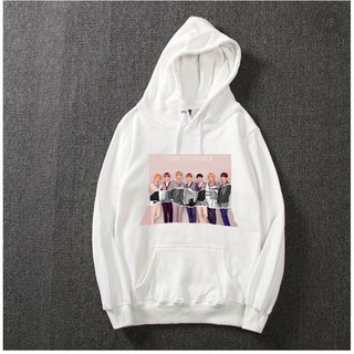 [KThu} Áo hoodie BTS in hình đủ thành viên {CuBin}