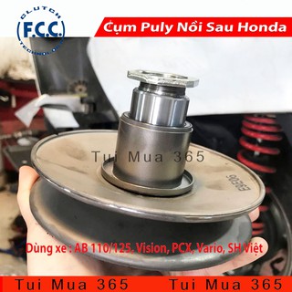 Bộ Puly FCC Nồi Sau Xe Air Blade 110/125/150/160, Vision, PCX, Vario, SH Việt