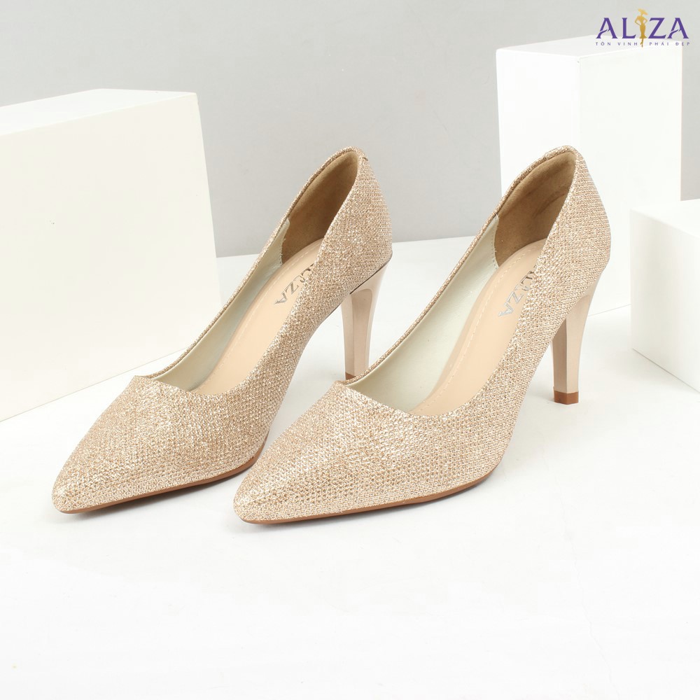 Aliza - Giày công sở kim tuyến 7cm 0040N