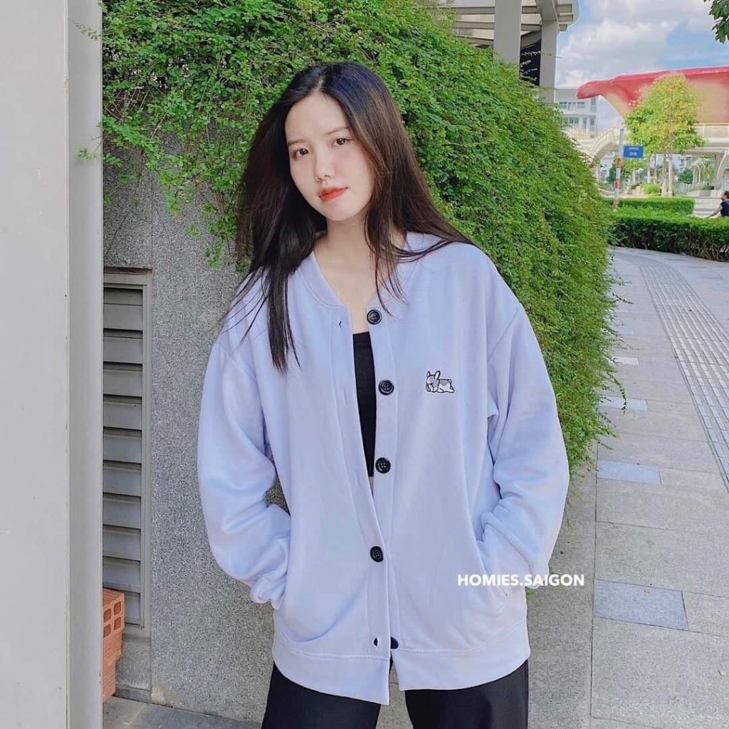 Áo khoác Cardigan ❤️FREESHIP❤️ Áo hoodie nỉ unisex cho nam và nữ Freesize Lazy Puppy - KN11 | BigBuy360 - bigbuy360.vn