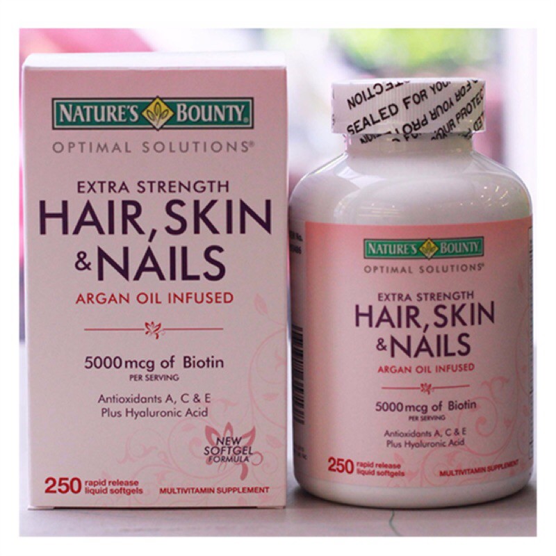 NATURE’S BOUNTY® HAIR, SKIN AND NAILS 250 VIÊN