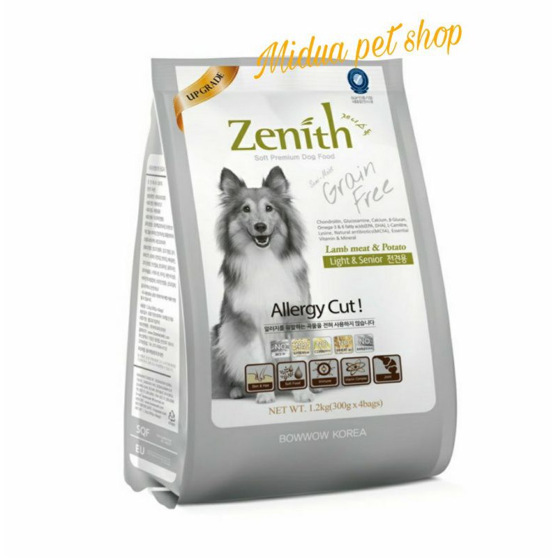 [Kèm deal 0Đ] 1.2kg THỨC ĂN CHÓ GIÀ ZENITH SENIOR HẠT MỀM