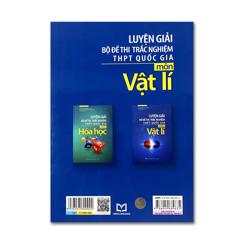 Sách - Luyện giải bộ đề thi trắc nghiệm THPT Quốc Gia môn vật lí 2019