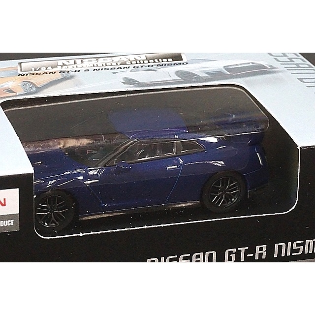 Xe mô hình 1:64 Kyosho Minicar Collection - Nissan GT-R (Xanh dương đậm)