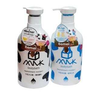 Sữa tắm dưỡng ẩm trắng da bemei milk bath hàng thái