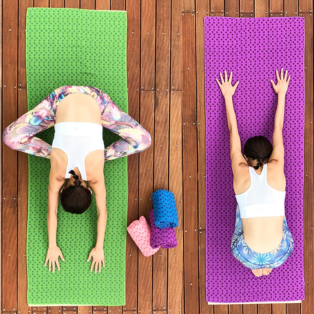 Thảm tập yoga chống trượt có túi đựng tiện lợi
