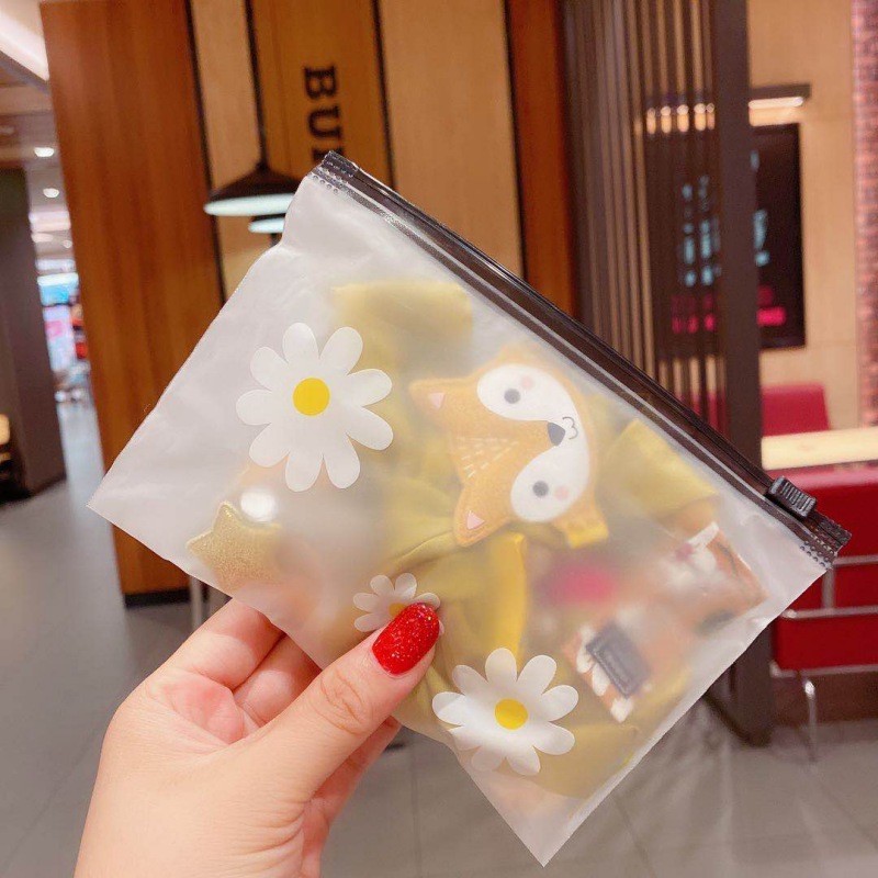 Set kẹp tóc có kiểu nơ lớn Hàn Quốc đáng yêu dành cho bé gái