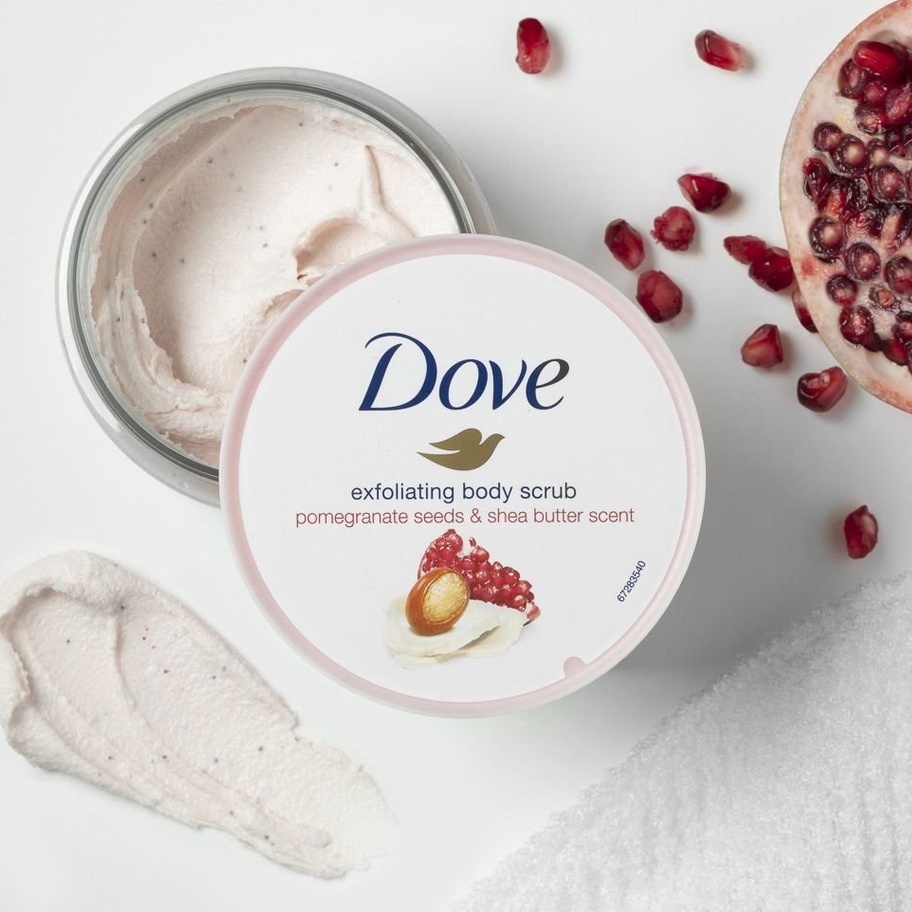 Kem Dove Tẩy Da Chết Chăm Sóc Da Dove Exfoliating Body Scrub 225ml