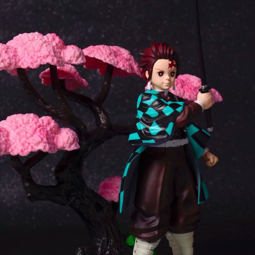 [CÓ QUÀ] Mô hình figure Kimetsu No Yaiba cây hồng Tanjiro Zenitsu Nezuko trùng trụ Shinobu Thanh gươm diệt quỷ cứu nhân