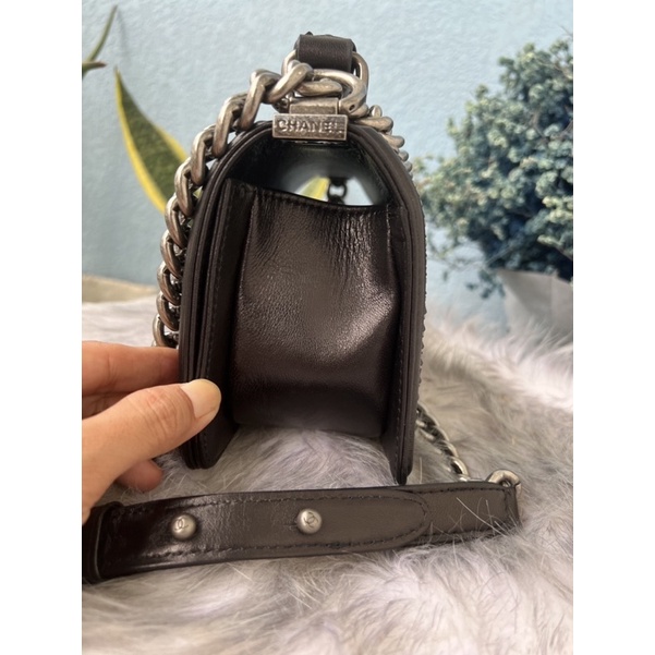 Túi chan*l boy da điểu thật hàng tuyển