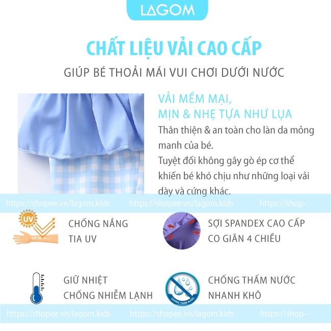 [50 Mẫu] Đồ Bơi Bé Gái Điệu Đà 2- 10 Tuổi Cực Xinh Dễ Thương Cho Bé Gái Đi Biển