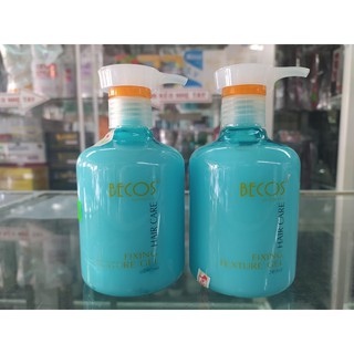 Tinh chất serum dưỡng tóc becos màu xanh ngọc