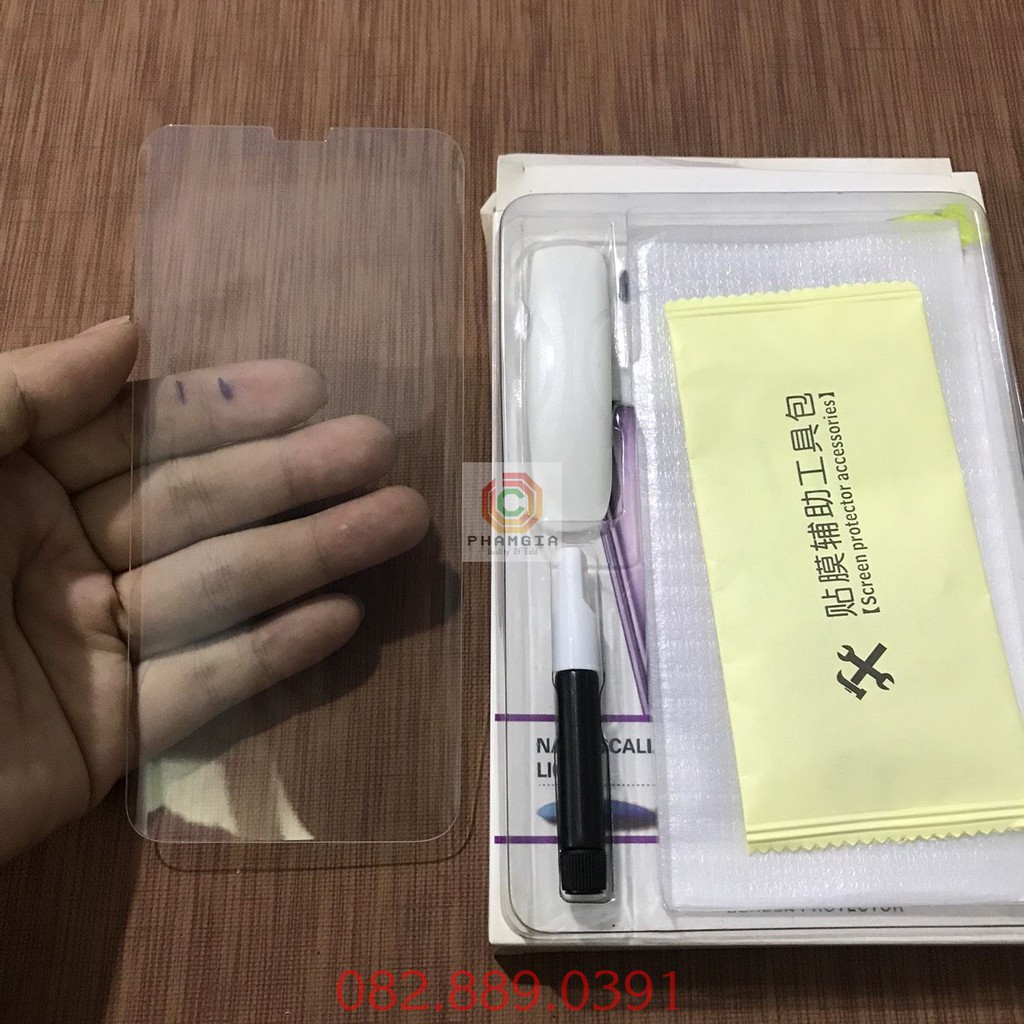 Kính cường lực UV samsung S9 S9 plus, full màn hình TRONG SUỐT, full hộp, full phụ kiện