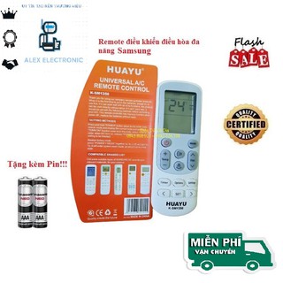 Remote Điều khiển điều hòa Samsung đa năng tất cả các dòng 1&2 chiều Inverter - Hàng mới 100% Tặng kèm PinBH 6 tháng