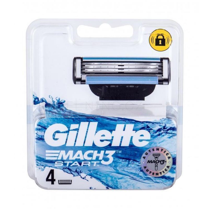 Hộp 4 lưỡi dao cạo râu Gillette Mach3
