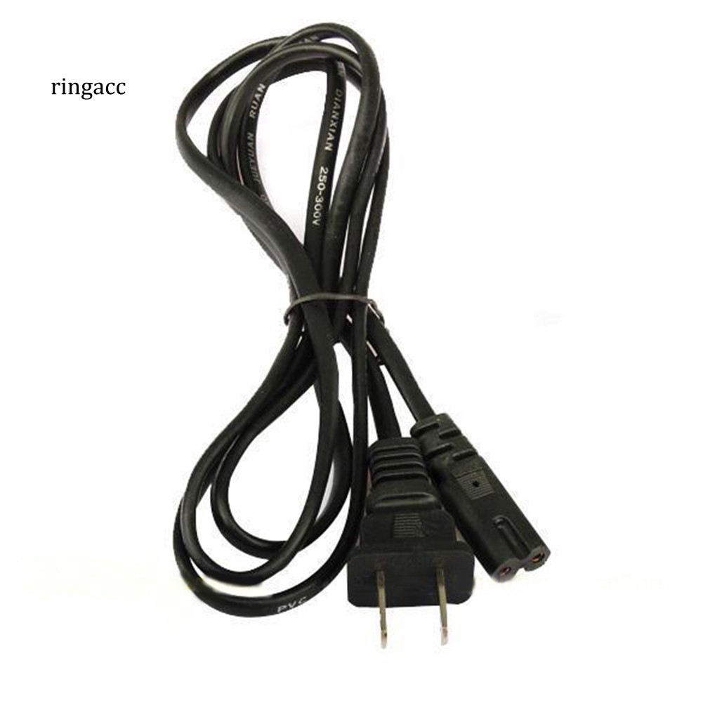 SONY Dây Cáp Nguồn 5ft US Plug 2-Prong 8 AC Cho PS2 PS3 Laptop