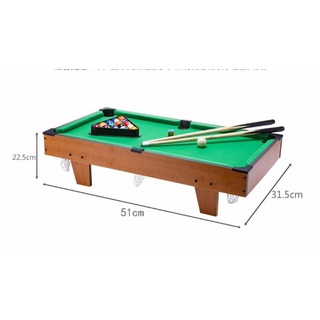 [Cỡ Trung Bình 51x31x16cm] Bàn Bi A, Bi Da, BiDa Mini Bằng Gỗ Size Trung Bình