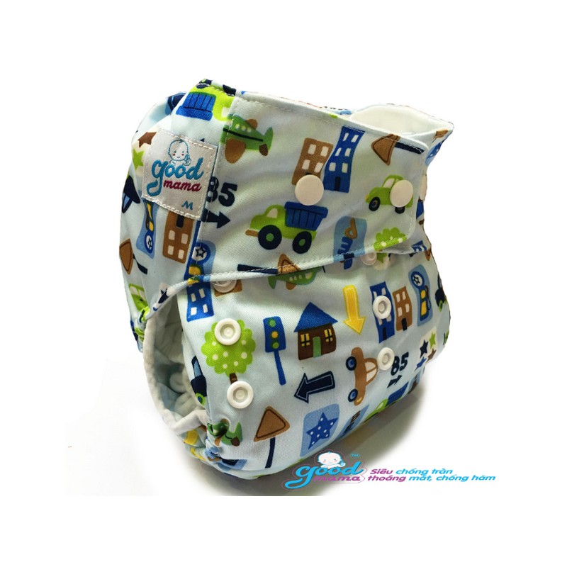 Bỉm vải trẻ em Goodmama ban đêm cho bé 3-20kg