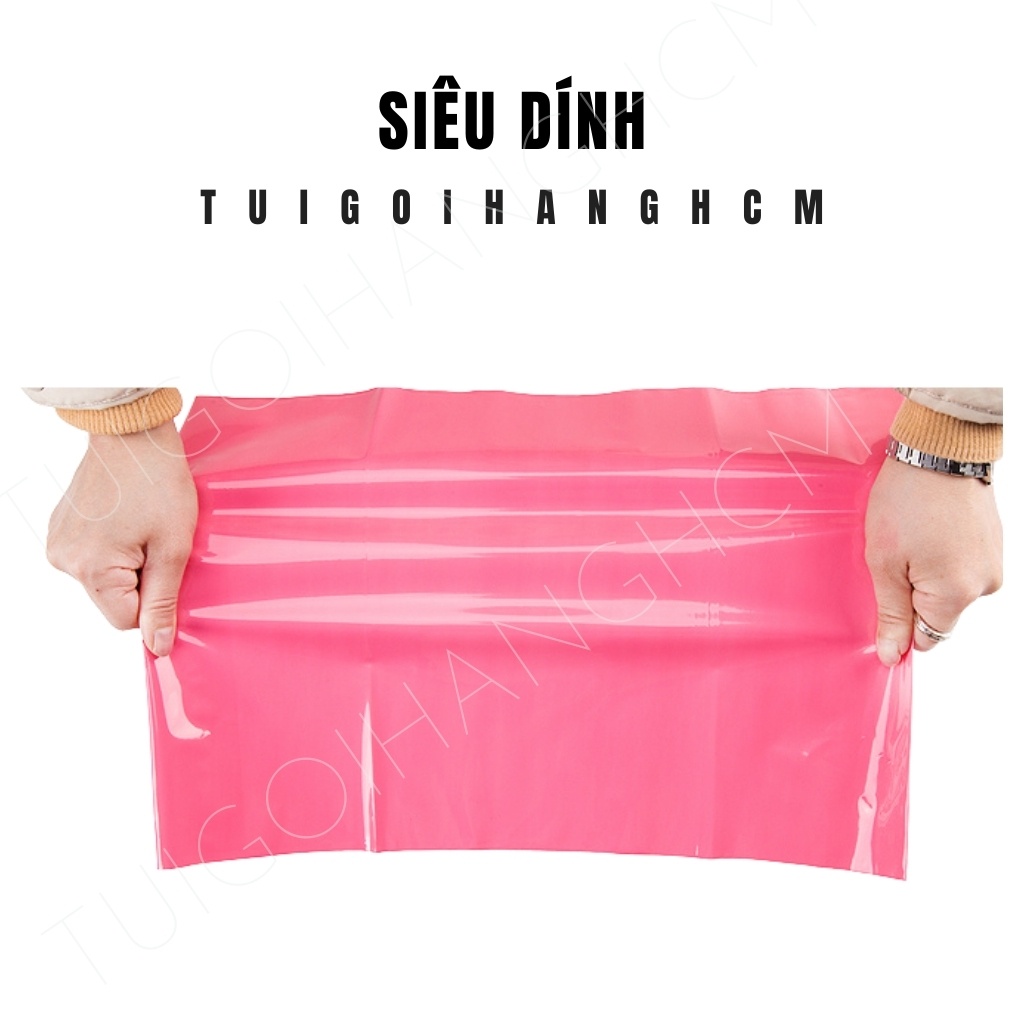 Túi đóng hàng MÀU HỒNG loại PHỔ THÔNG cuộn 100 túi size 20x30cm giá tốt nhất - Tuigoihanghcm