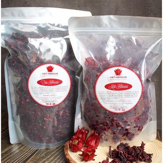 Trà và Mứt Hibiscus/Atiso đỏ [COMBO GIẢM GIÁ] cực đã
