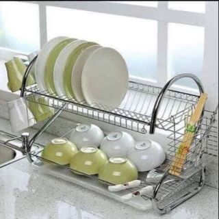 ❌❌kệ úp bát inox 2 tầng❌❌