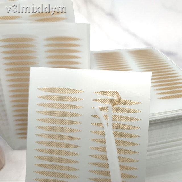 ☸▥Miếng dán mí mắt hai mí bằng ren chống chảy xệ mới của Royal Orchid Daylily vô hình và liền mạch hai mặt tự nhiên lâu