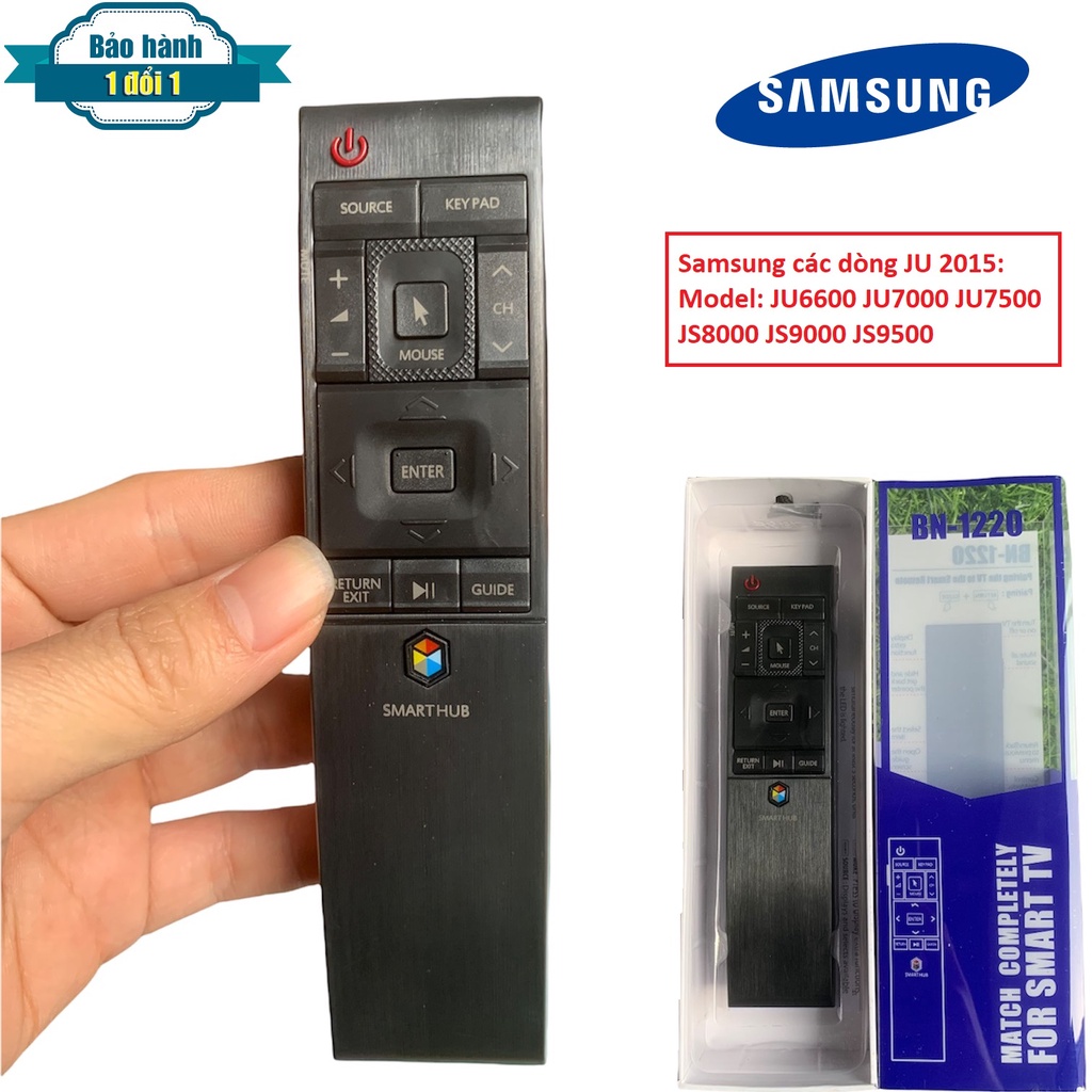 Điều khiển tivi samsung smart JU 2015 BN1220 Hàng tốt  các model JU6600, JU7000, JU7500, JS8