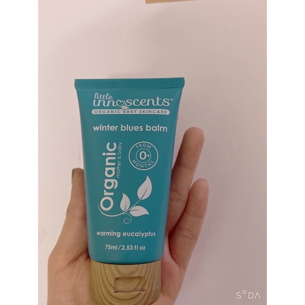 Dầu bôi ấm ngực Organic Litte Innoscents