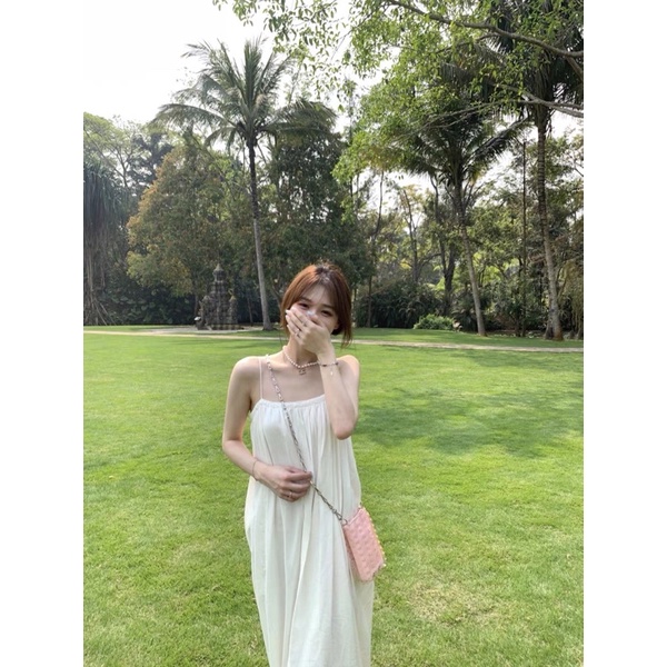 ✨💕Đầm dây dáng suông dài