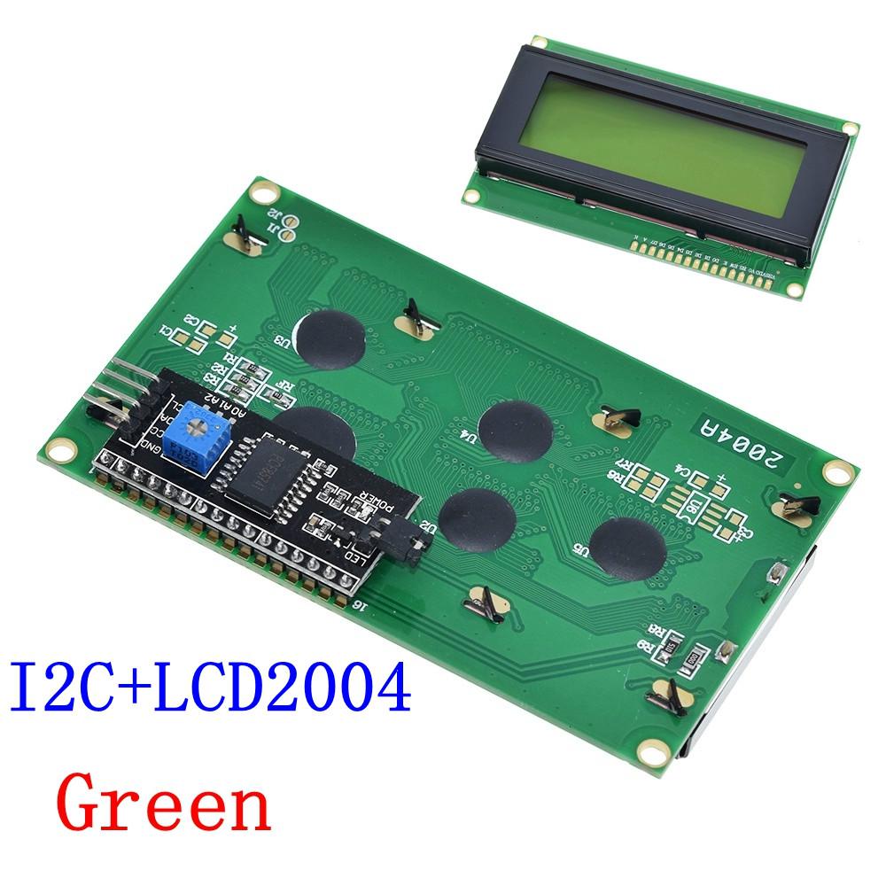 LCD2004+I2C 2004 20x4 2004A blue screen HD44780 Character LCD /w IIC/I2C Serial Interface Adapter Module For Arduino
