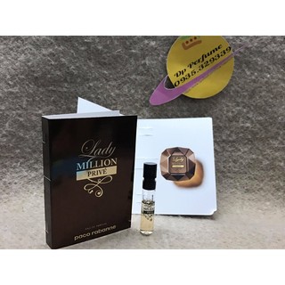 [NƯỚC HOA NỮ] – mini Paco Rabanne Lady Million Prive  1.5ml