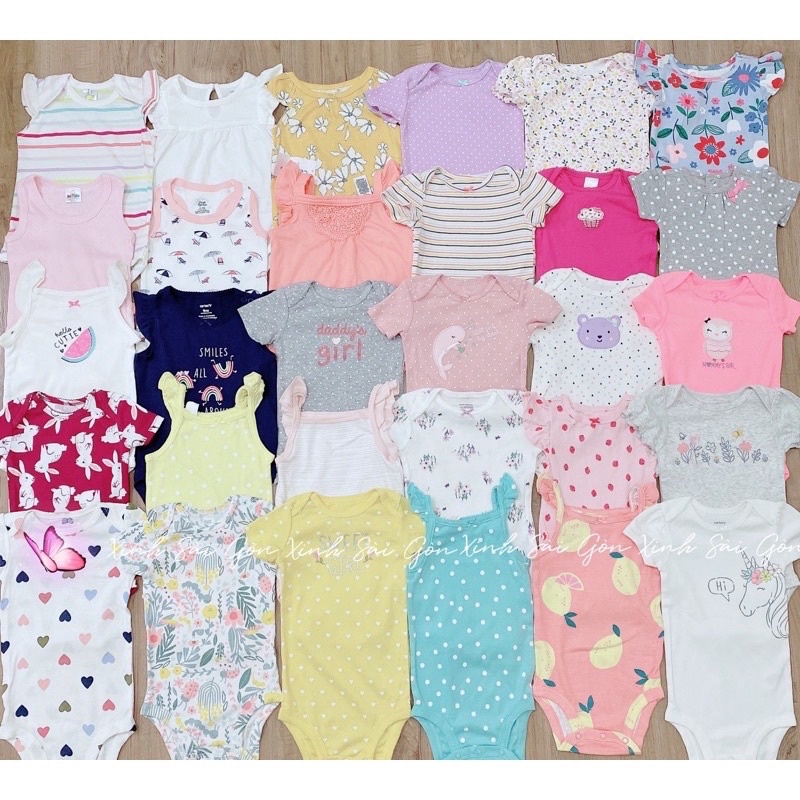 3-6m (Chọn mẫu bé gái 👧) Body chip cho bé từ 4,5-6kg